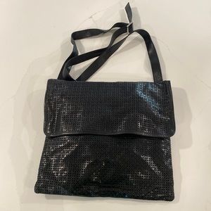 HOBO Crossbody Bag - Leather Black
